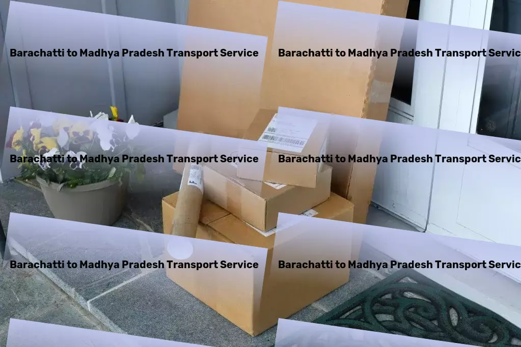 Barachatti to Madhya Pradesh Luggage Courier Nationwide movers