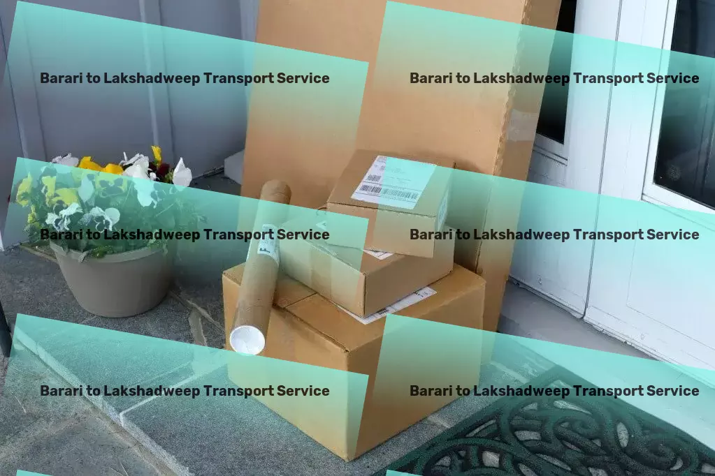 Barari to Lakshadweep Cargo Professional goods moving